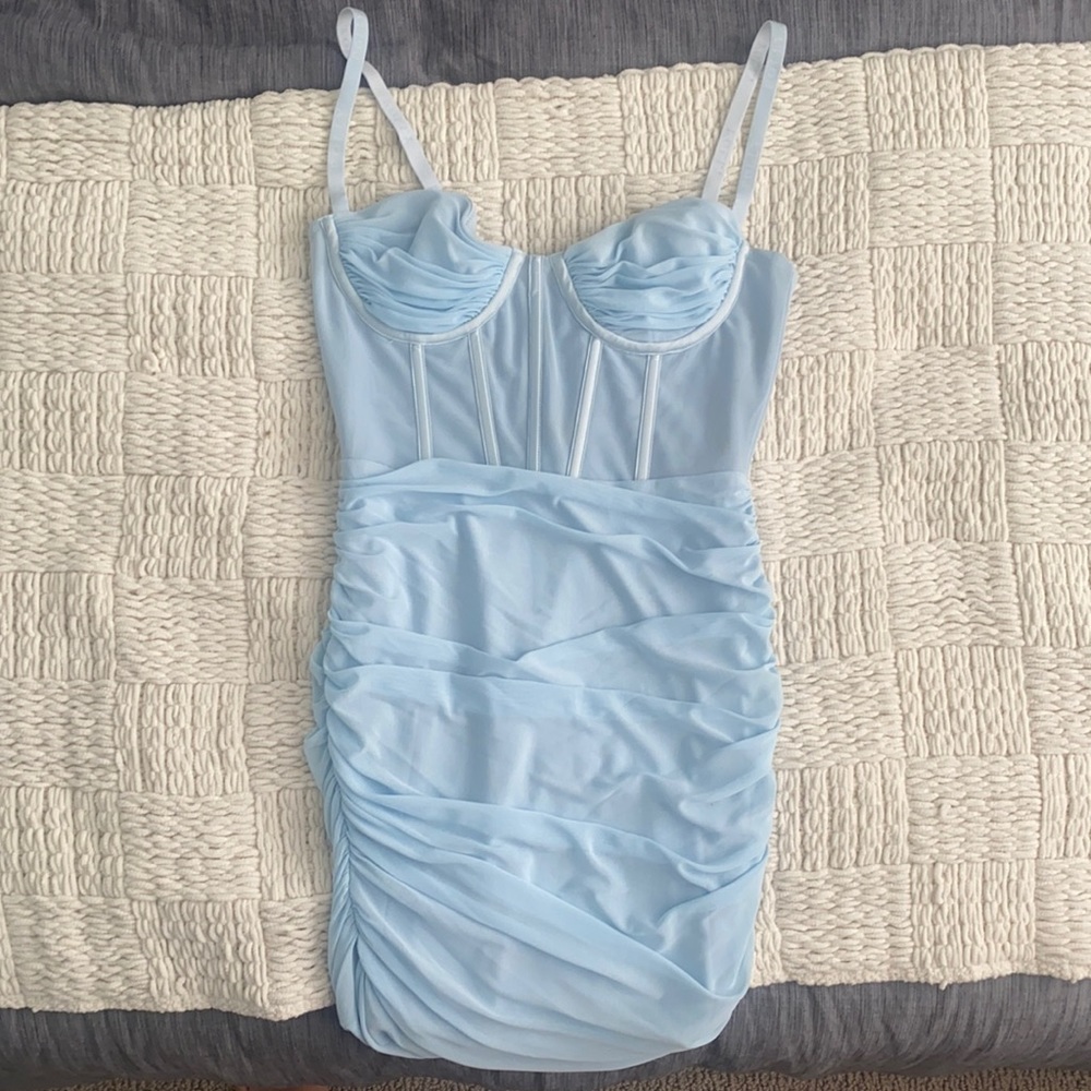 Oh Polly Corset Mini Dress